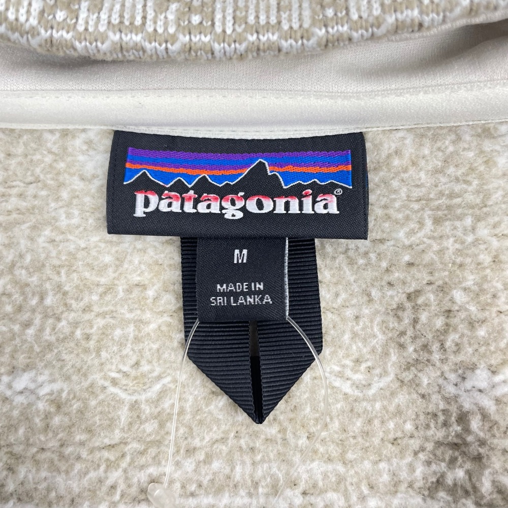 Patagonia Better Sweater Icelandic Coat Khaki Isle of Skye Toggle 25081 Womens M - Picture 2 of 10
